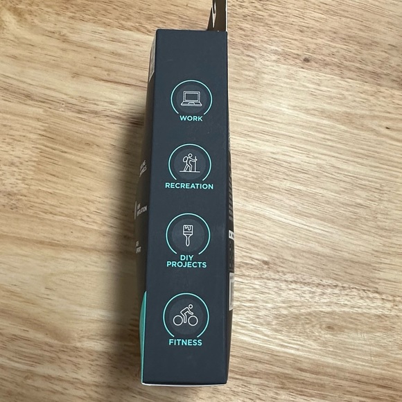 Mission Performance Crew Socks Black-2 Pairs - Picture 5 of 5